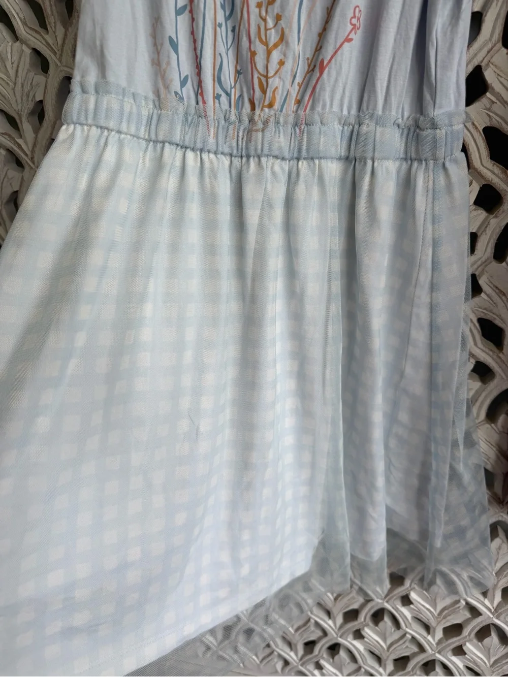 Dip and Old Navy Girls' Floral Dresses, size 8